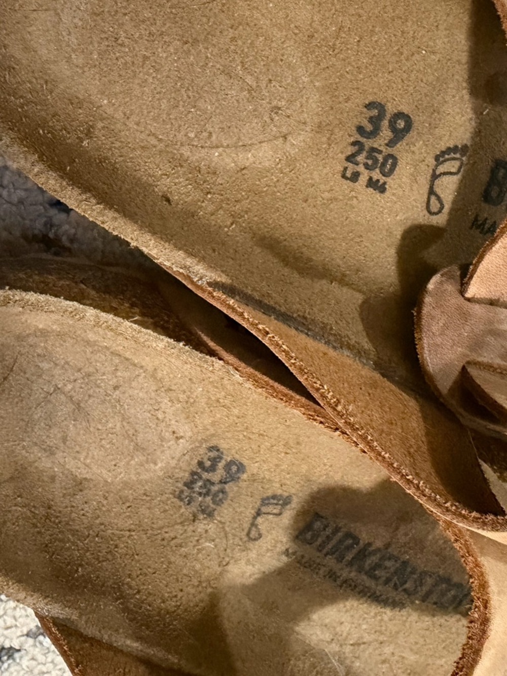 Birkenstock Brown Braided Leather Toe-Post Sandals - Picture 7 of 8